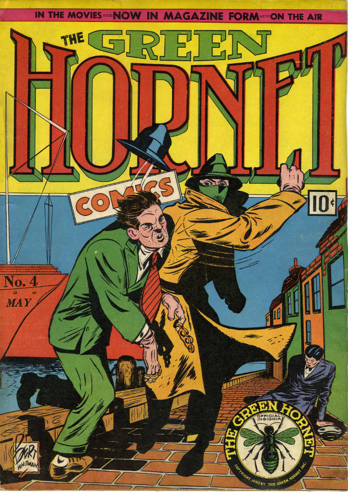 Green Hornet Comics, May, 1941 - Fists and .45s!