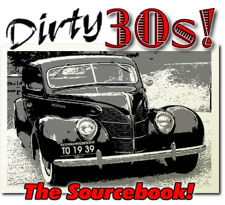 The Dirty 30s!, a pulp sourcebook for any RPG based in the 1930s